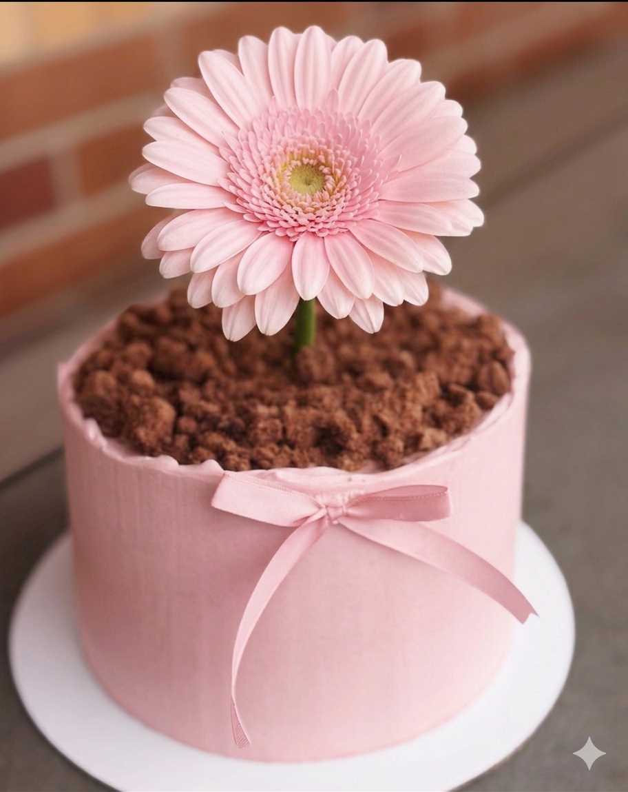 Mother’s Day Flower Cake