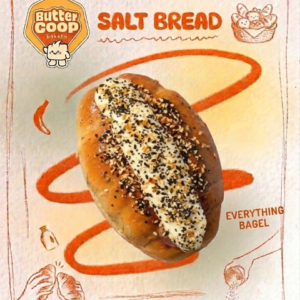 Set of 4 salt breads